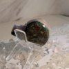 紫水晶愛心 背面