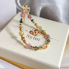 鈦晶．粉水晶手鍊